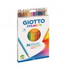 Lápis Cor 36un Cx Cartão Giotto Stilnovo 18cm