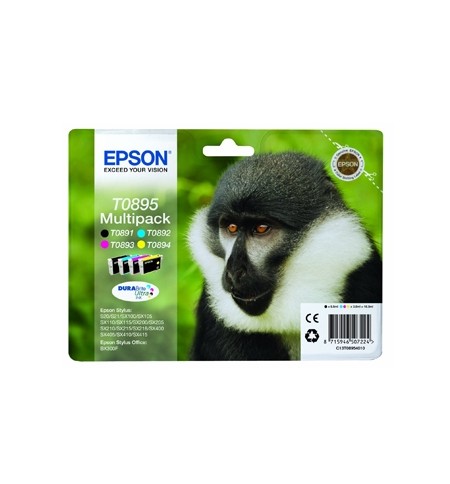 Pack Tinteiros Epson T0895 4 Cores C13T08954020