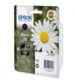Tinteiro Epson 18 Preto C13T18014010 5,2ml