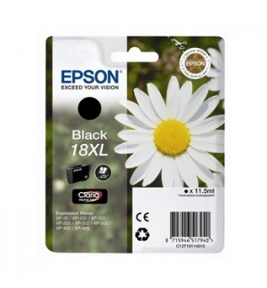Tinteiro Epson 18XL Preto C13T18114010 11,5ml