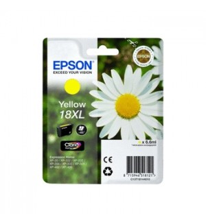 Tinteiro Epson 18XL Amarelo C13T18144010 6,6ml