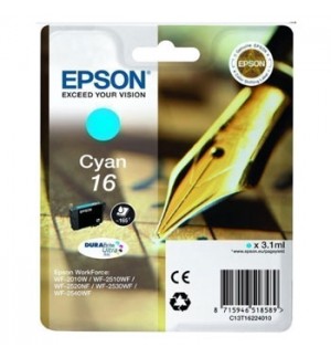 Tinteiro Epson 16 Azul C13T16224010 3,1ml