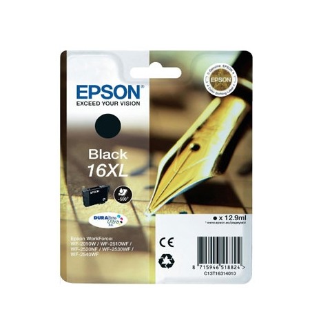 Tinteiro Epson 16XL Preto C13T16314010 12,9ml