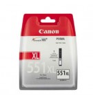Tinteiro Canon 551XL Cinzento 6447B001 11ml 275 Pág.