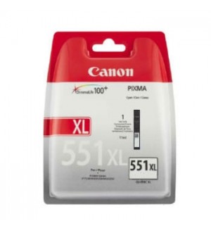 Tinteiro Canon 551XL Cinzento 6447B001 11ml 275 Pág.