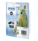 Tinteiro Epson 26 Preto Foto C13T26114010 4,7ml