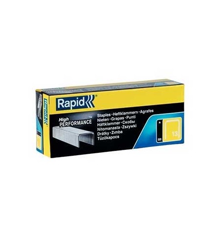 Agrafos Rapid para Pistola Agrafadora 13/6 Cx 5000un