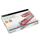 Agrafos K12 Vermelho 80Fls p/ Agrafador Leitz 5550 5x210