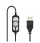 Headset Hama HS-USB300 USB-A Preto