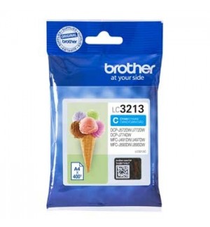 Tinteiro Brother LC3213C Azul 400 Pág.