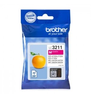 Tinteiro Brother LC3211M Magenta 200 Pág.