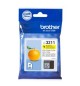 Tinteiro Brother LC3211Y Amarelo 200 Pág.