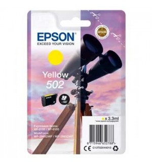 Tinteiro Epson 502 Amarelo C13T02V44010 3,3ml