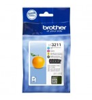 Pack Tinteiros Brother LC3211VAL 4 Cores 200 Pág.