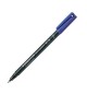 Marcador Permanente Fino Lumocolor 318F 0,6mm Azul 1un
