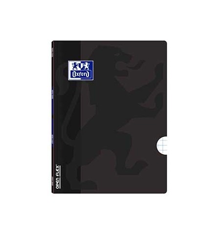 Caderno Agrafado A4 Quadric Oxford Openflex Preto 48Fls 1un