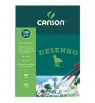 Bloco Desenho A4 120g Colado Canson 25Fls