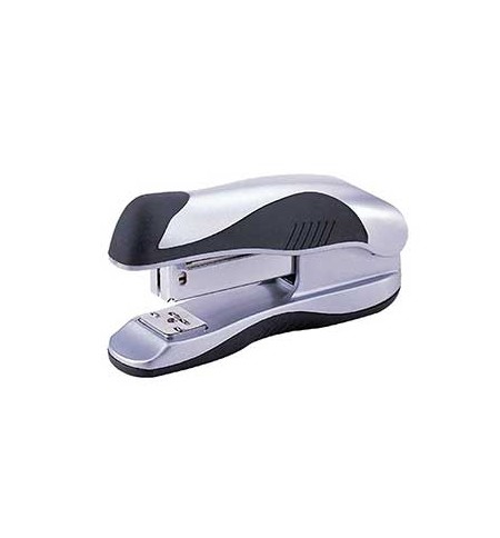 Agrafador 24/6 20 Folhas Halfstrip Eagle Alpha Preto