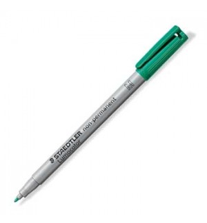 Marcador Médio Staedtler Lumocolor 315-5 1mm Verde 1un