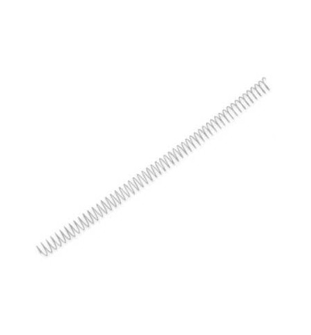 Argolas Espiral Metálicas Passo 5:1 24mm Prata 100un