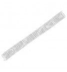 Argolas Espiral Metálicas Passo 5:1 30mm Prata 50un