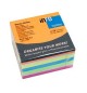 Bloco Notas Aderentes 075x075mm 6 Cores Cubo 450 Folhas