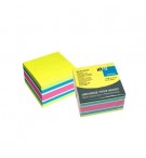 Bloco Notas Aderentes 075x075mm 4 Cores Cubo 450 Folhas