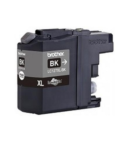 Tinteiro Brother LC127XLBK Preto 1200 Pág.