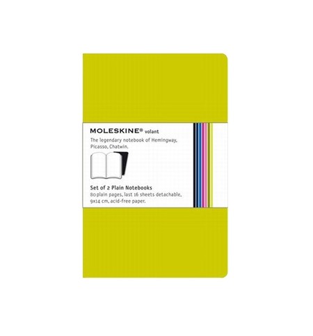 Volant de Bolso Liso Moleskine Verde Claro 2un