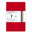 Volant de Bolso Liso Moleskine Vermelho 2un