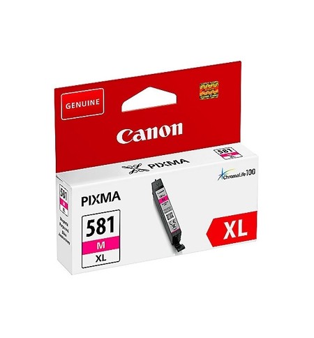 Tinteiro Canon 581XL Magenta 2050C001 8,3ml 475 Pág.