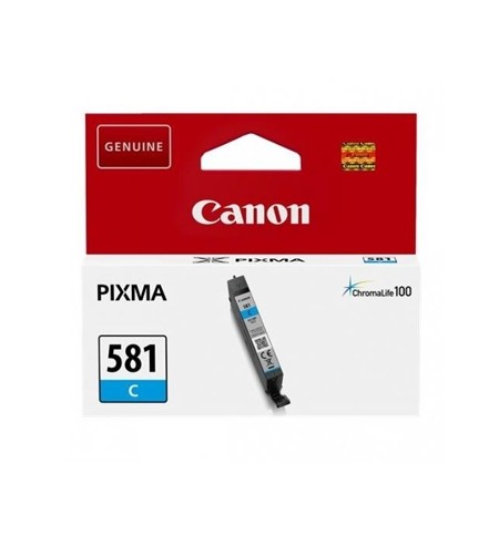 Tinteiro Canon 581 Azul 2103C001 5,6ml 259 Pág.