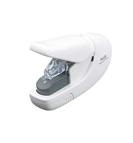 Agrafador sem Agrafos Plus Flat-Clinch SL-106AB Branco