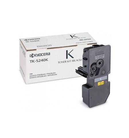 Toner Kyocera TK-5240K Preto 1T02R70NL0 4000 Pág.