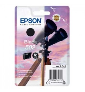 Tinteiro Epson 502 Preto C13T02V14010 4,6ml