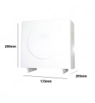 Dispensador Papel Higiénico Jumbo PW-940T Branco