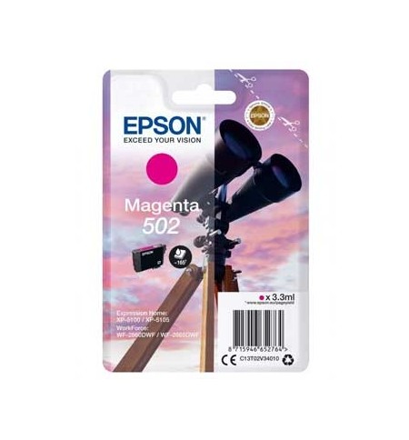 Tinteiro Epson 502 Magenta C13T02V34010 3,3ml