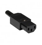 Ficha AC Fêmea 10A Tipo UPS