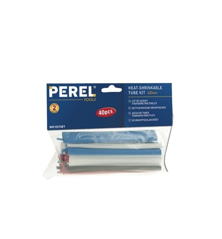 Kit Manga Termoretráctil Multicolorida 12cm 30un