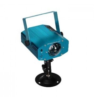 Projetor LED Water Light 7 Cores 12W (RGBW 4em1)