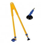 Compasso Multiuso 45cm c/Adaptador p/Quadro