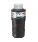 Guache Pintura Dedos 750ml Giotto Dita Preto
