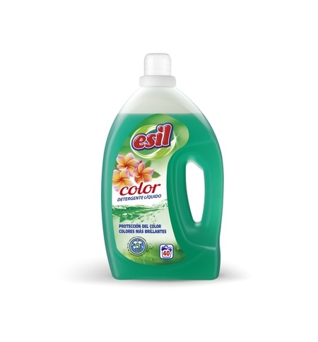 Detergente Líquido Máquina Roupa Esil Cores 40 Doses 3L