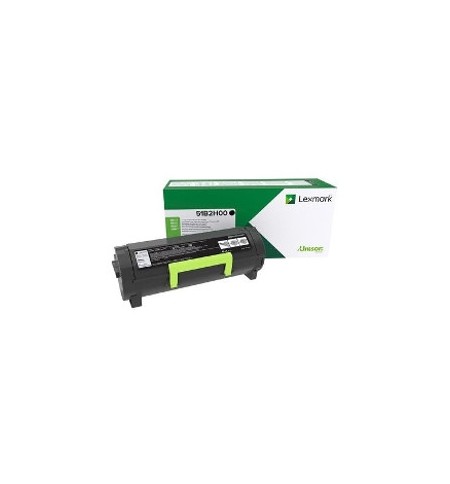 Toner LEXMARK Retorno Preto 51B2H00 8500 Pág.