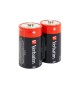 Pilhas LR14 / C Alcalinas 1.5V 7500mAh Verbatim 49922 2un