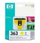 Tinteiro HP 363 Amarelo C8773E 6ml 500 Pág.