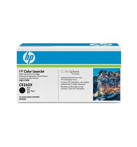 Toner HP 649X Preto CE260X 17000 Pág.