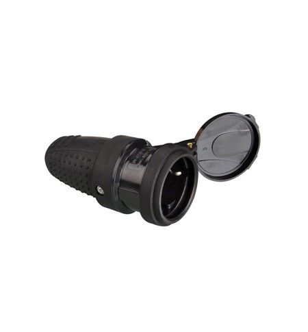 Tomada Schuko Borracha IP44