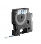 Fita 09mmx7m Preto/Transparente Vinil 40910