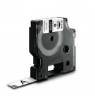 Fita 12mmx5,5m Preto/Branco Poliéster 18483